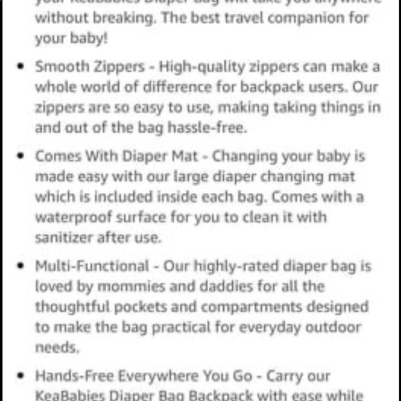 Diaper Bag - Picture 3 of 6